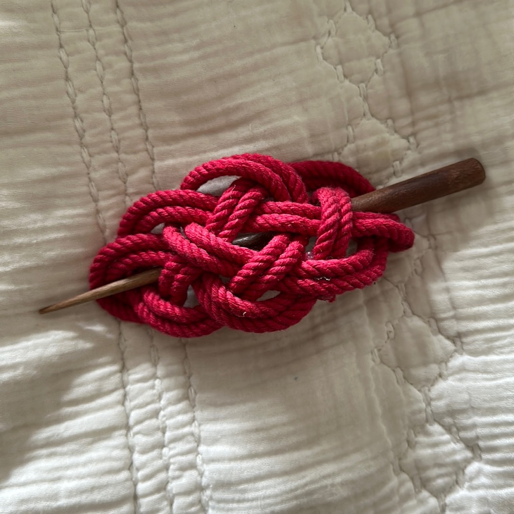 Vintage nautical hair pin